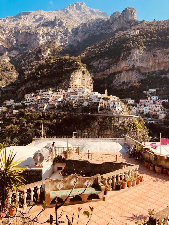 A Casa Dei Sasso Villa Positano Bagian luar foto