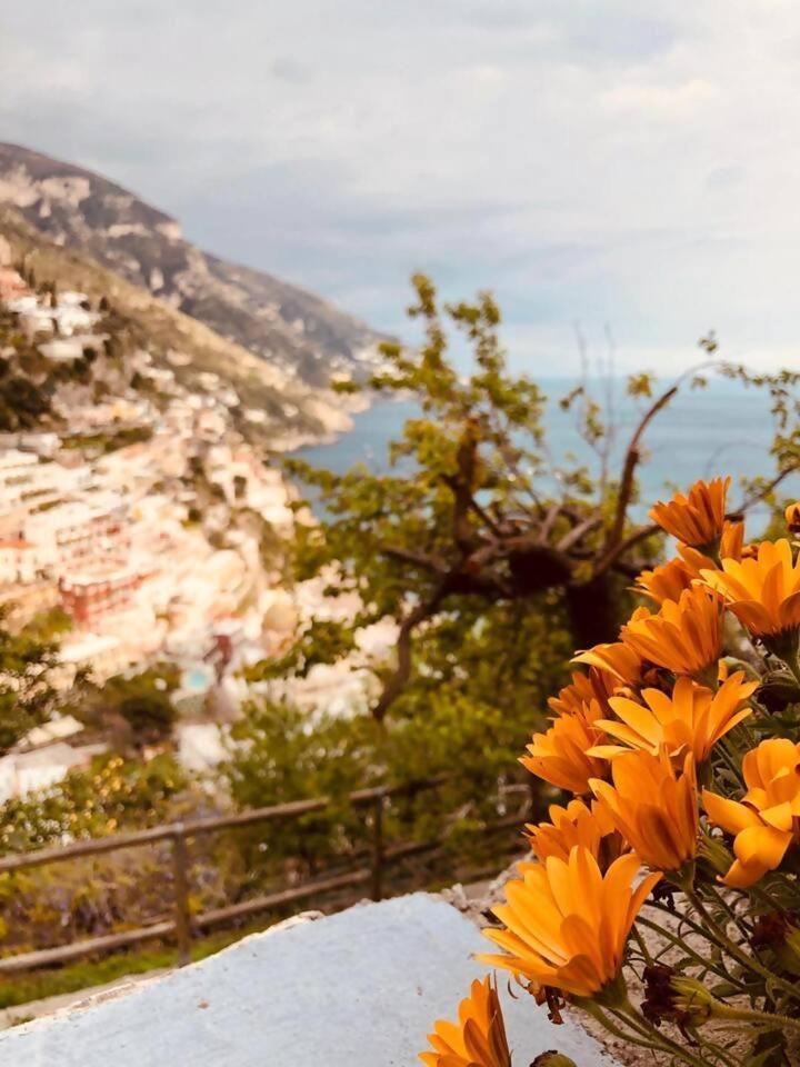 A Casa Dei Sasso Villa Positano Bagian luar foto
