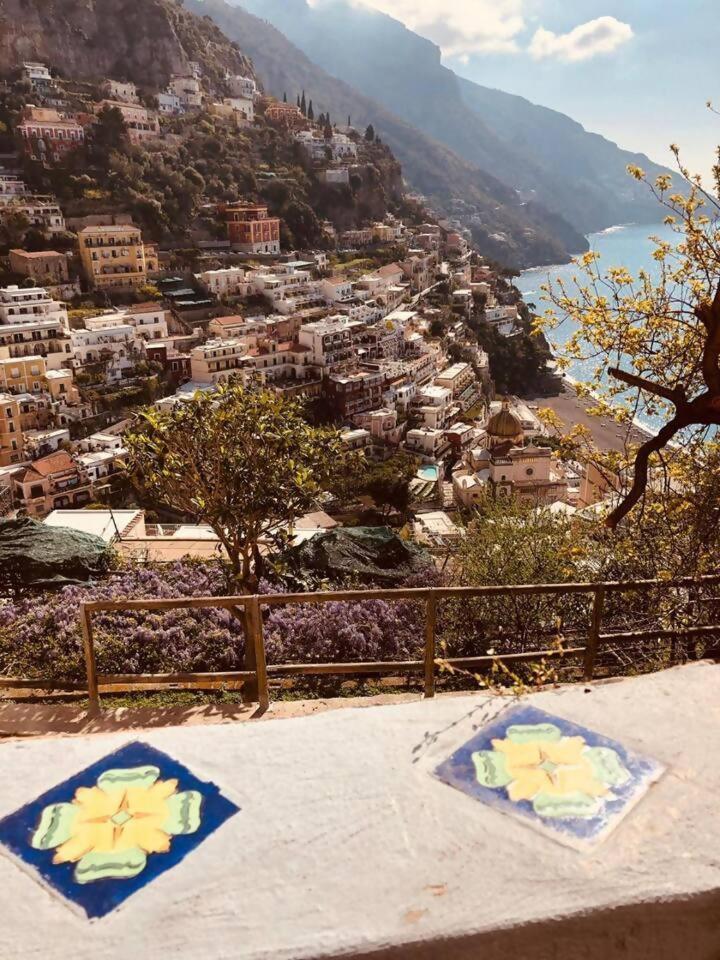 A Casa Dei Sasso Villa Positano Bagian luar foto