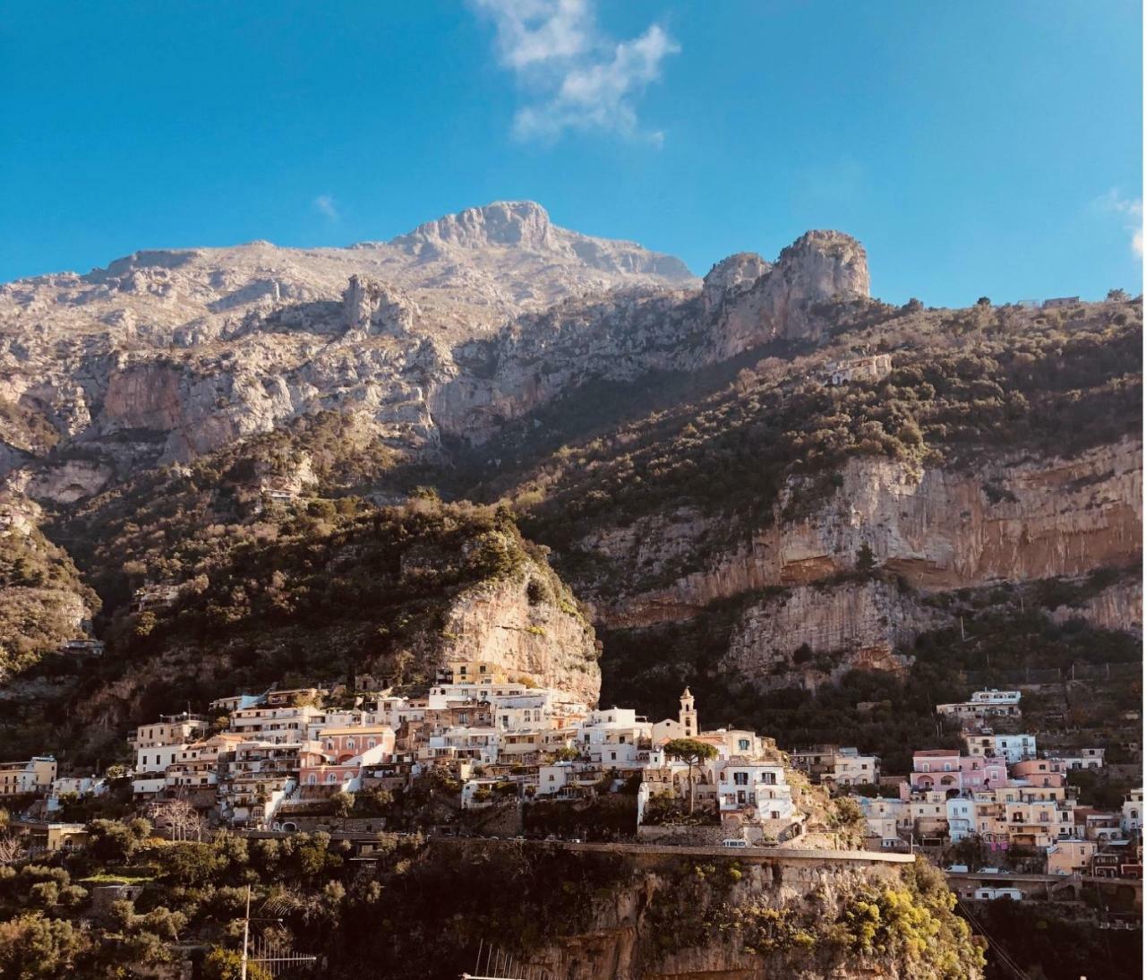 A Casa Dei Sasso Villa Positano Bagian luar foto